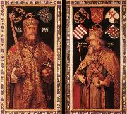 Albrecht Durer Emperor Charlemagne and Emperor Sigismund Spain oil painting artist